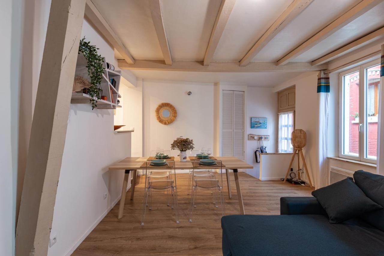 Les Templiers - maison avec cour à 20 m du port - Le Tréport Esterno foto